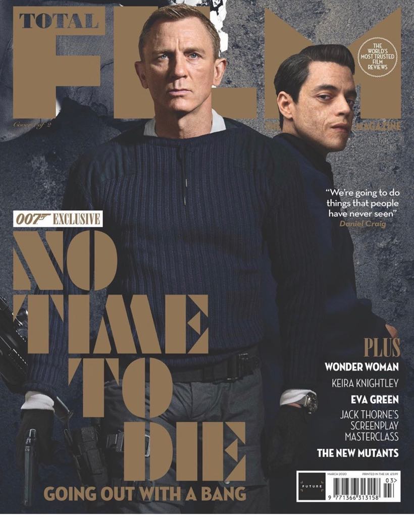 Rami Malek features prominently on poster for new James Bond movie ‘No Time to Die’