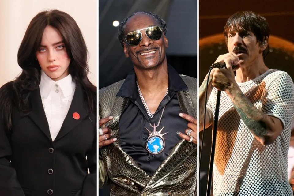 Billie Eilish, Snoop Dogg and Red Hot Chili Peppers to Perform at Summer Olympics Closing Ceremony