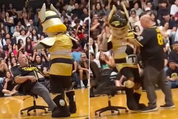 Principal Who Danced With Mascot During Rally Resigns, Will Remain at High School in Different Role